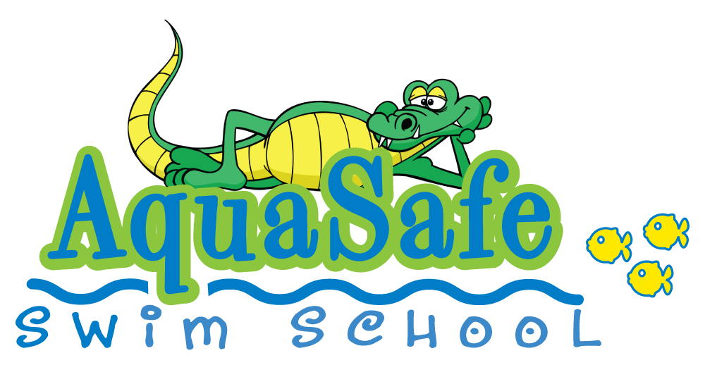 AquaSafe Logo with Alligator
