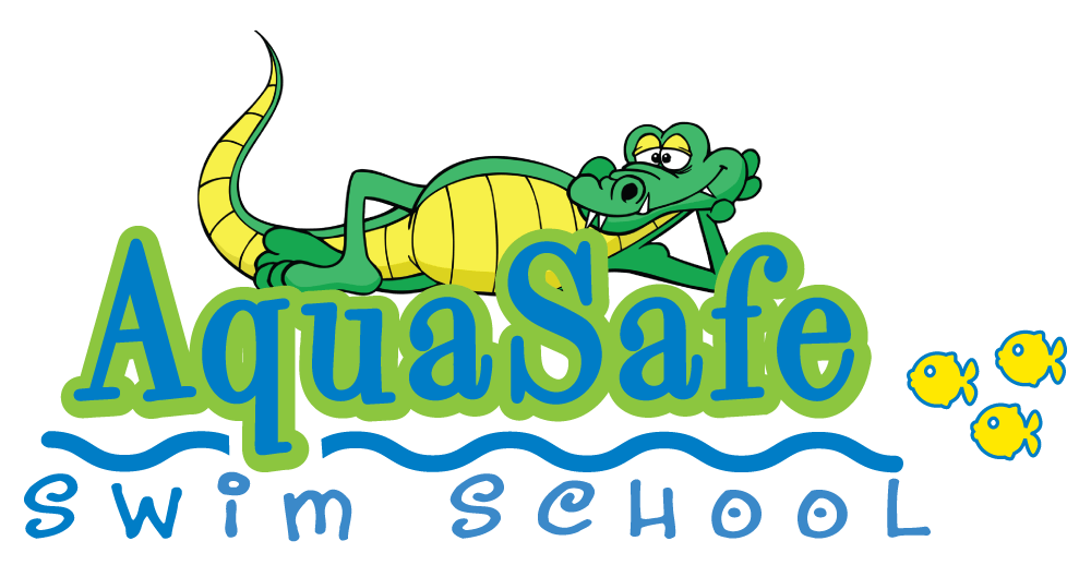 AquaSafe Logo with Alligator